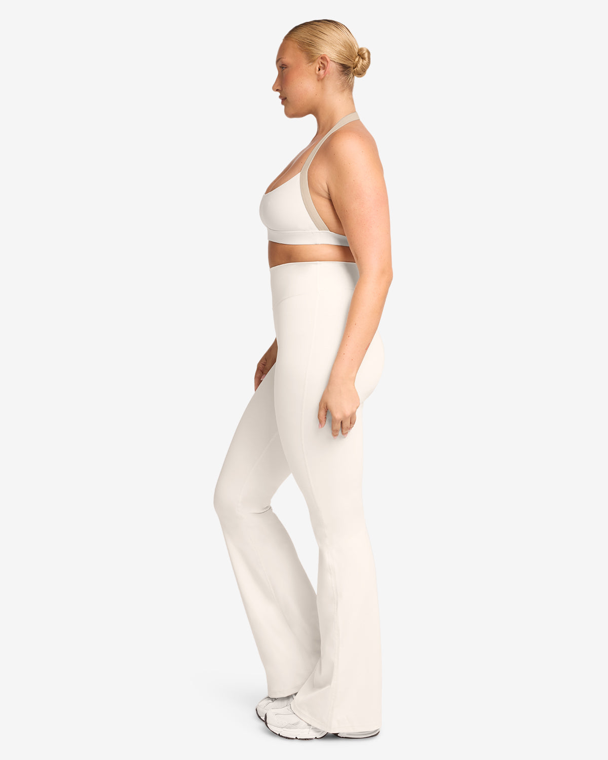 Form Invisible Scrunch Flare Leggings Tall | Vanilla