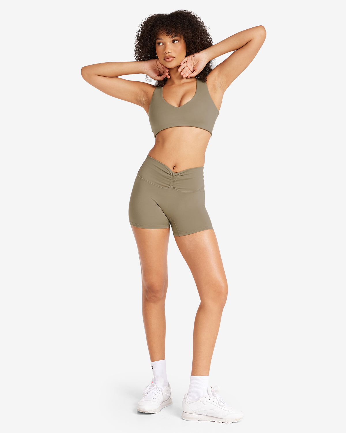 Serenity Drawstring Shorts 4" | Vintage Khaki