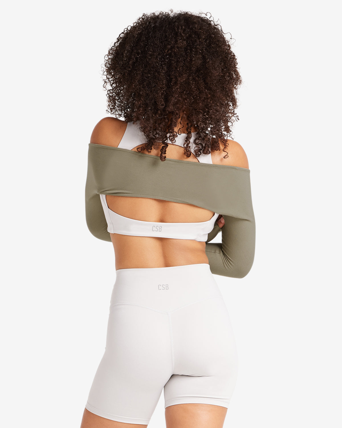 Capped Bolero | Vintage Khaki