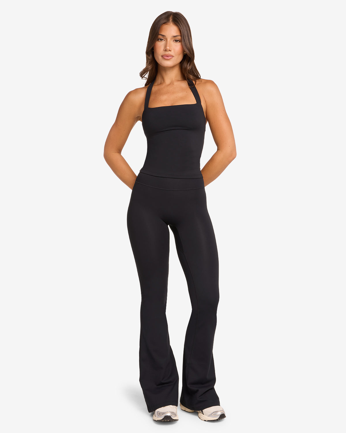 Form Invisible Scrunch Flare Leggings Tall | Black
