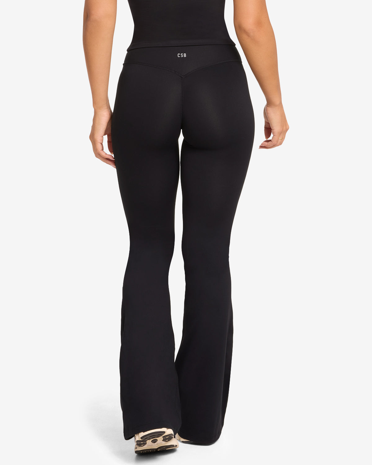 Form Invisible Scrunch Flare Leggings Tall | Black