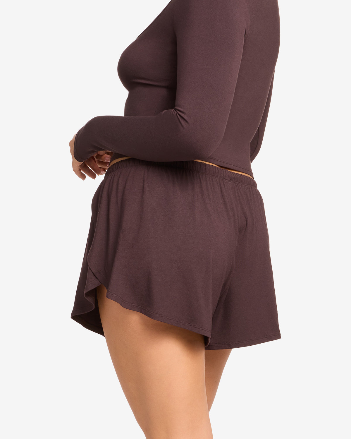 Sleep Shorts | Espresso