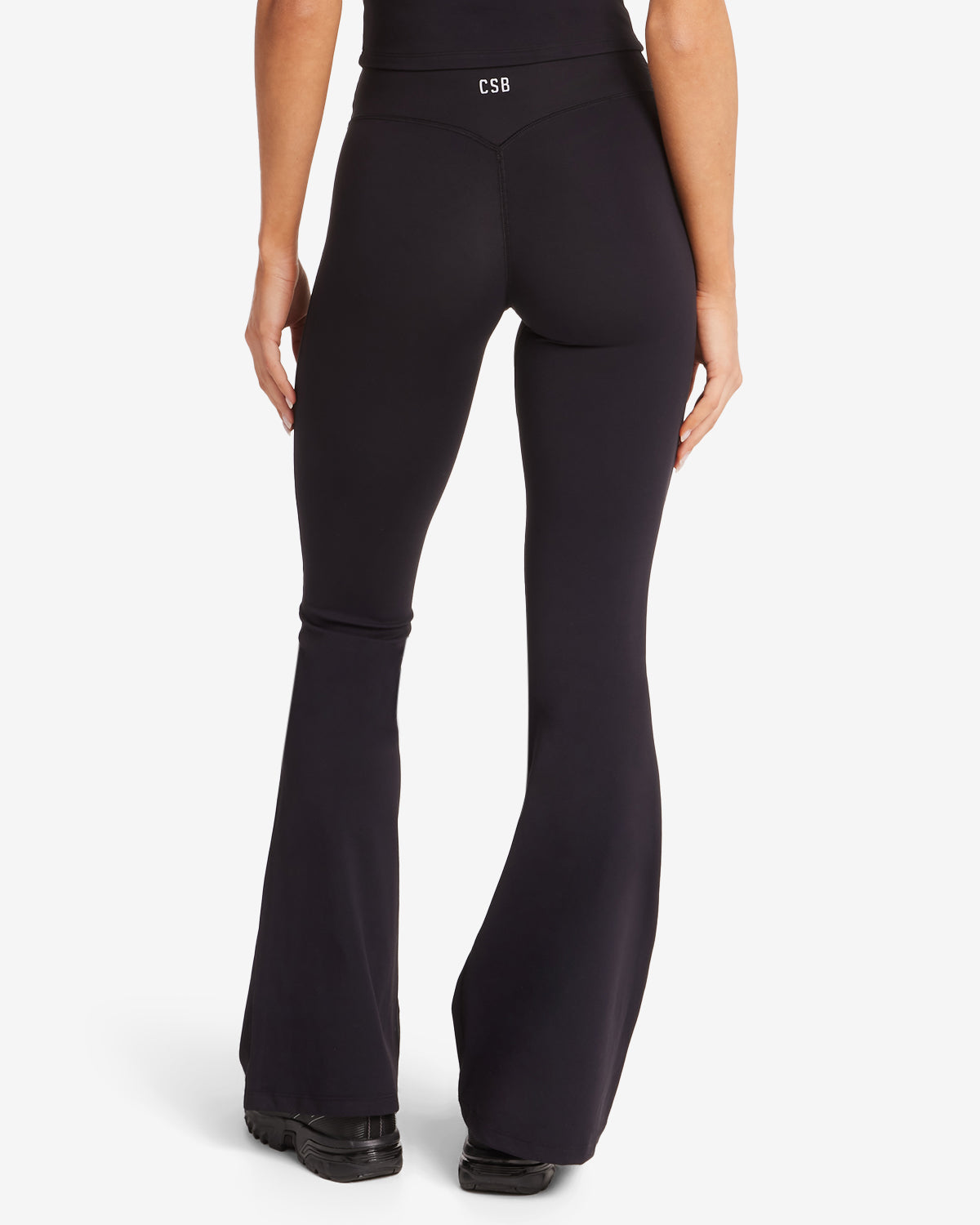 Form Invisible Scrunch Flare Leggings Tall | Black