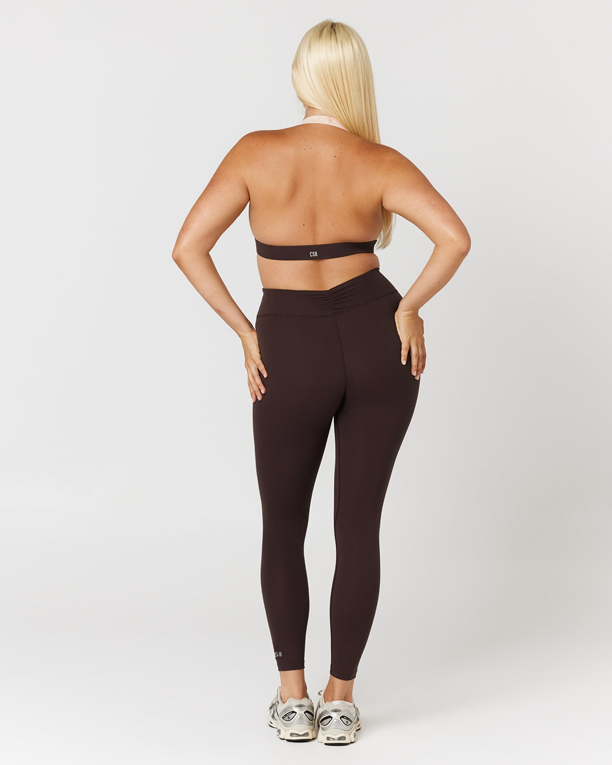 Form Gather Waist Leggings | Espresso
