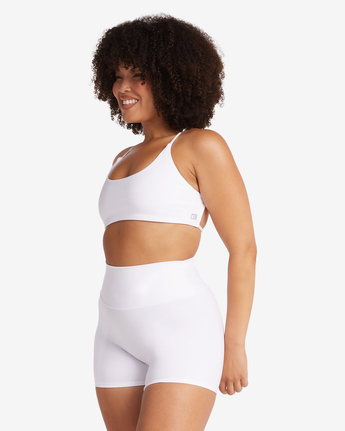 Serenity Lexi Crop | White