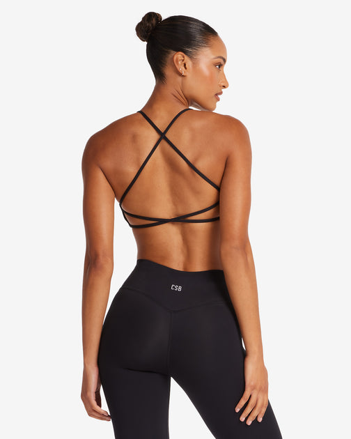 Scoop Neck Bralette | White – CSB