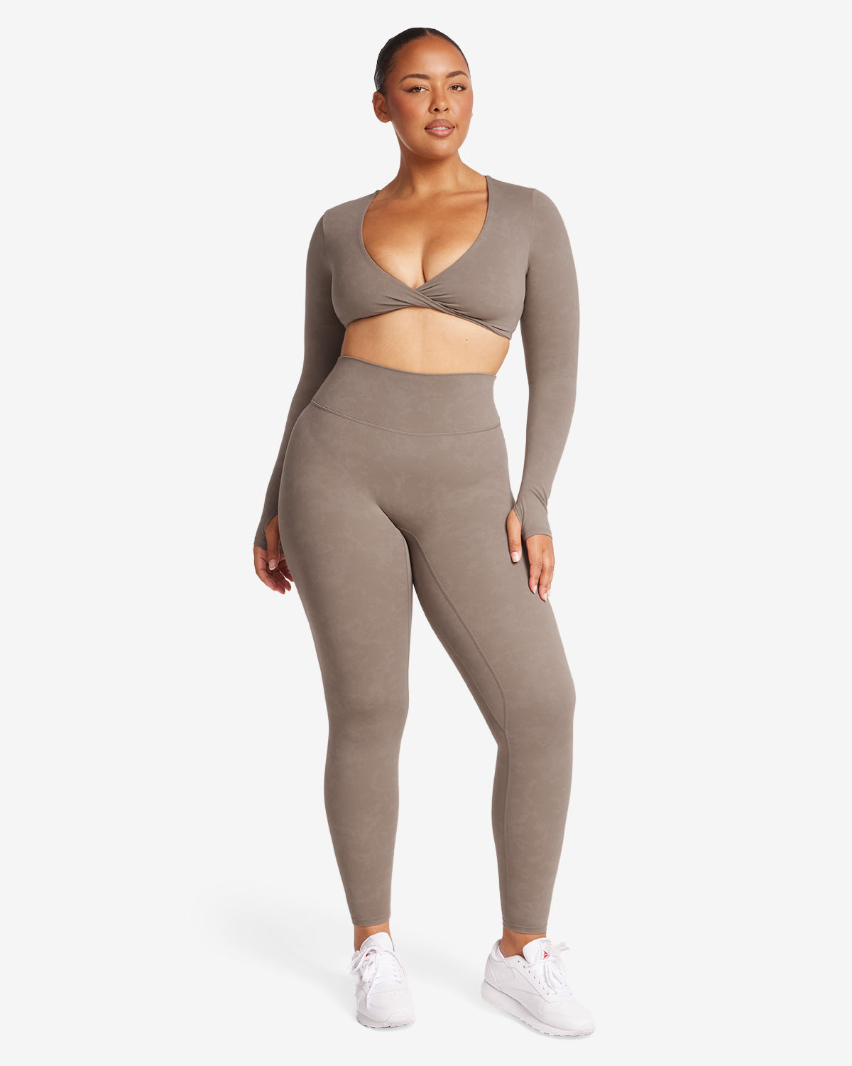 ●Mardi Mercredi●COMFORT full leggings theflower_BEIGE ○Mardi Mercredi○COMFORT full leggings theflower_BEIGE