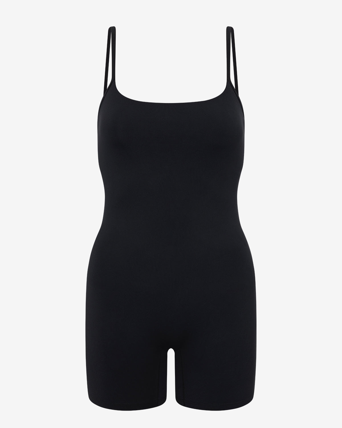 Form Staple Playsuit | Black