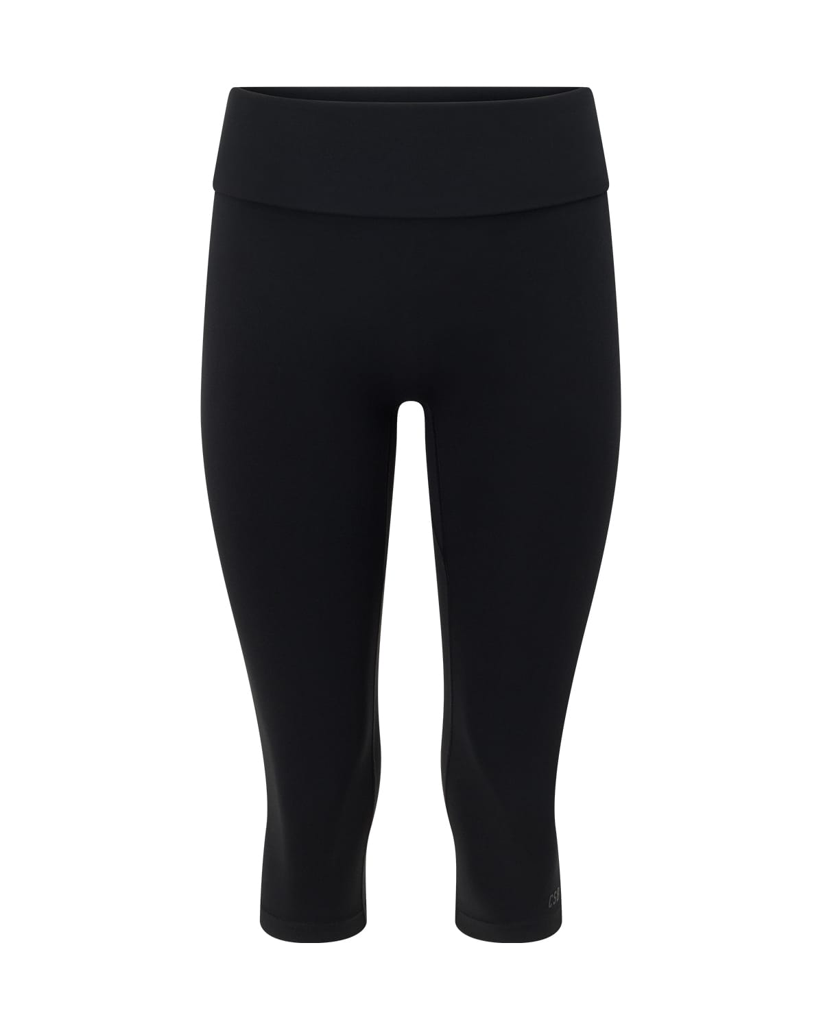 Form Foldover Capri Leggings 16" | Black