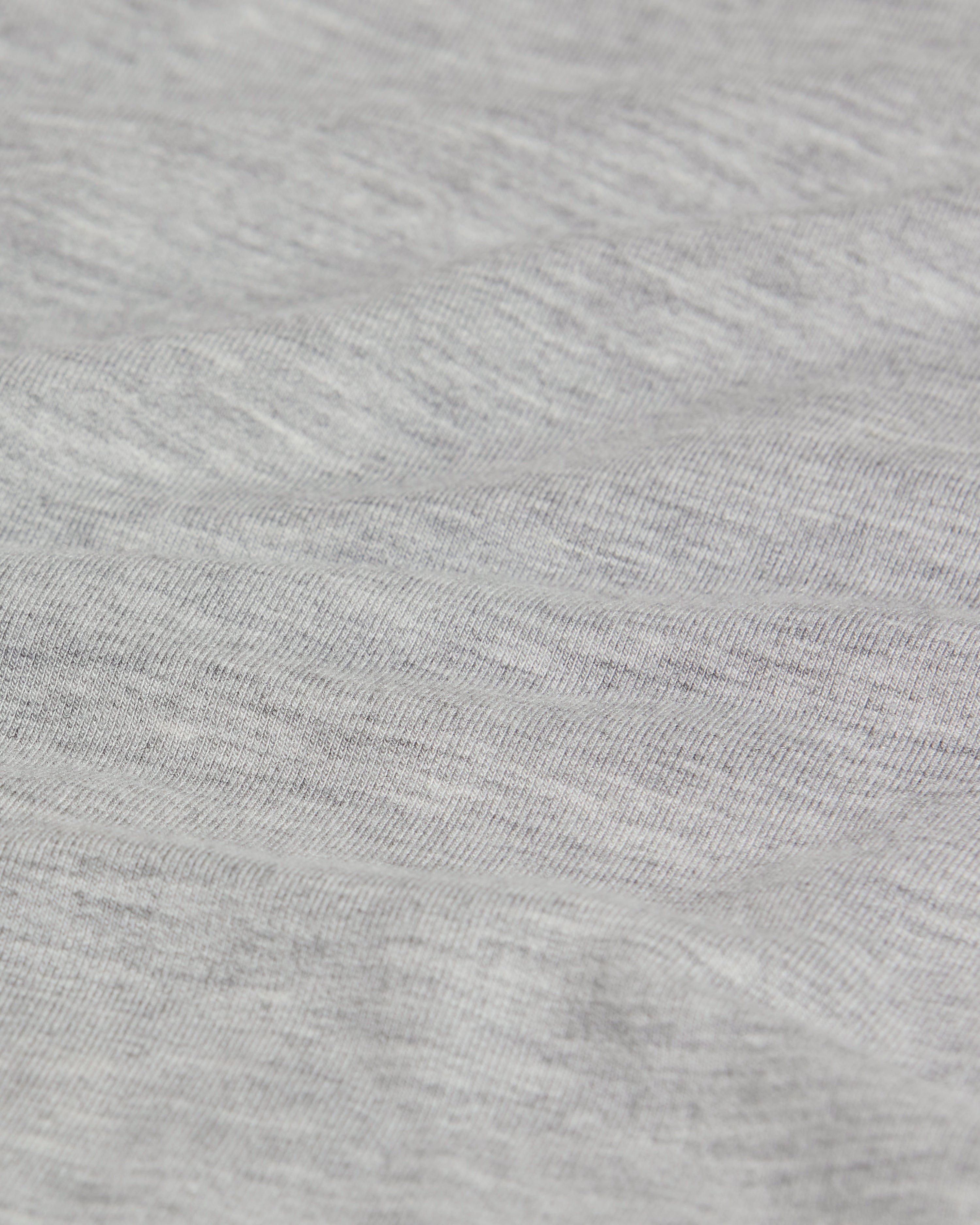 Boat Neck Long Sleeve Top | Snow Marl