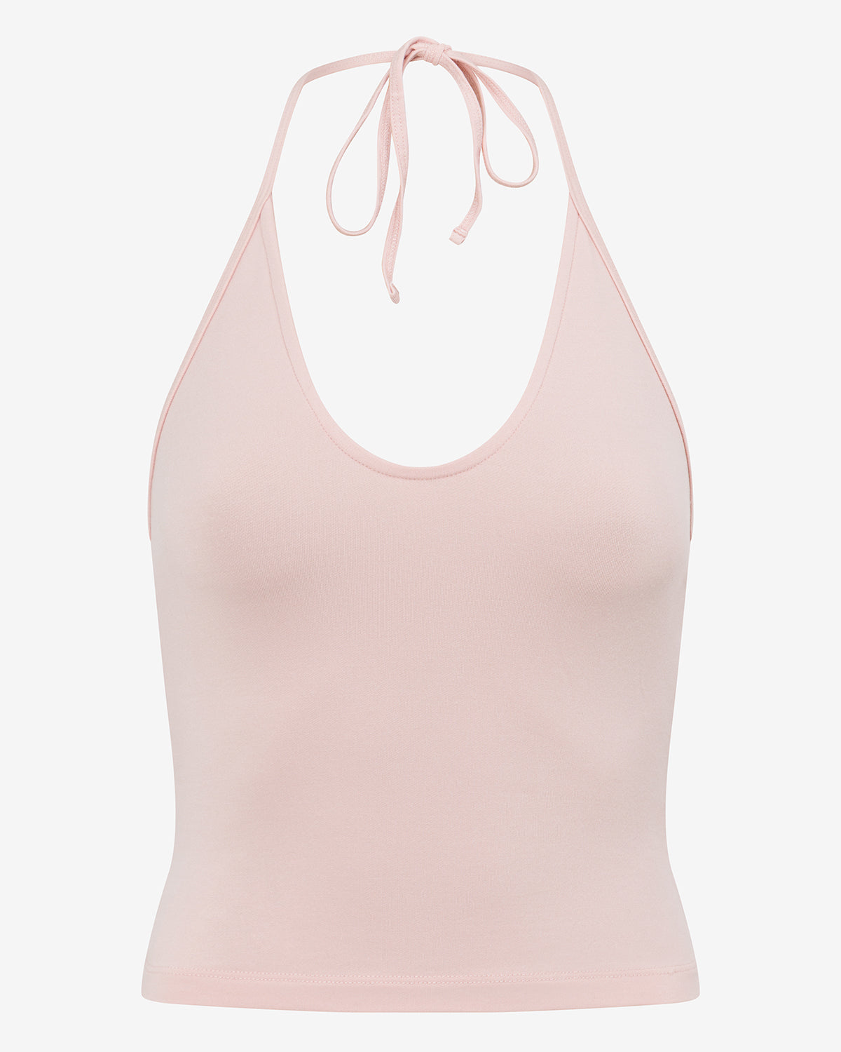 Halter Tie Tank | Blush