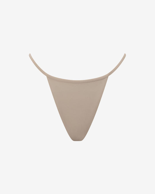 Swim Cheeky Bikini Thong | Almond