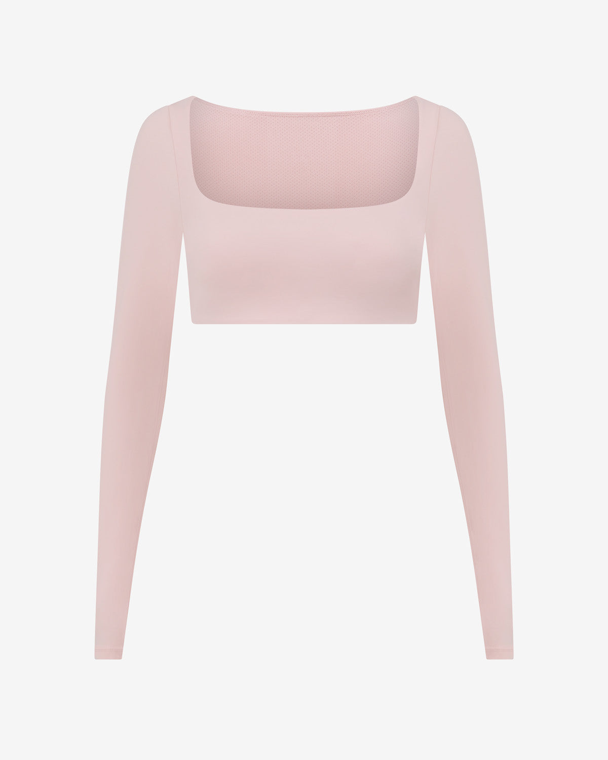 Freedom Scoop Long Sleeve Crop | Blush