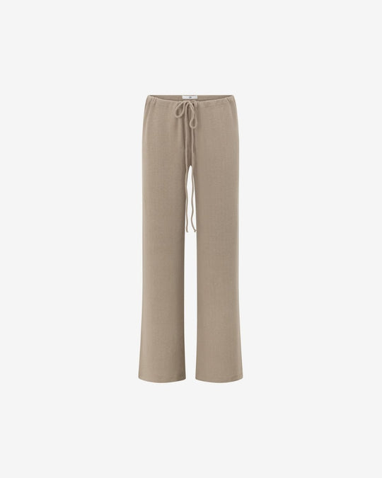 Terry Resort Pant | Almond