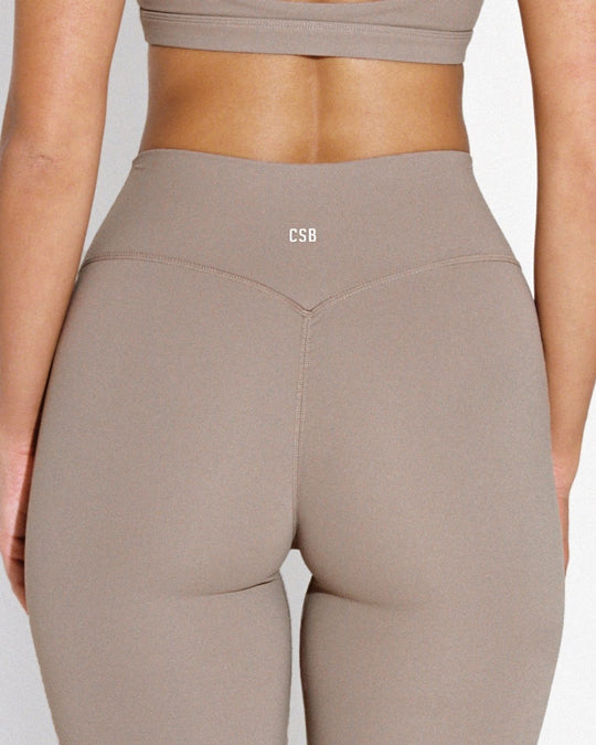Form Invisible Scrunch Flare Leggings Tall | Latte