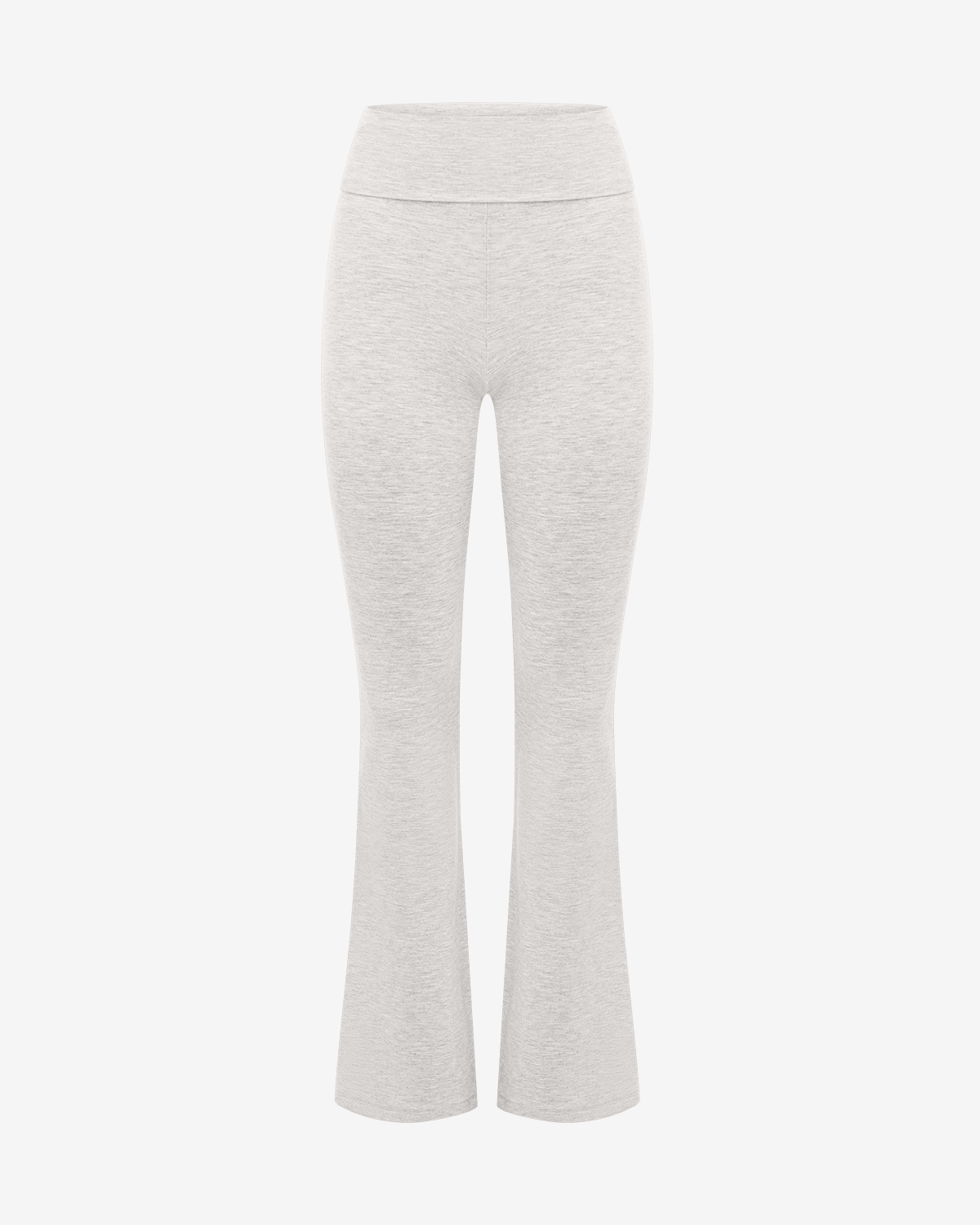 Jersey Flare Pant | Light Grey