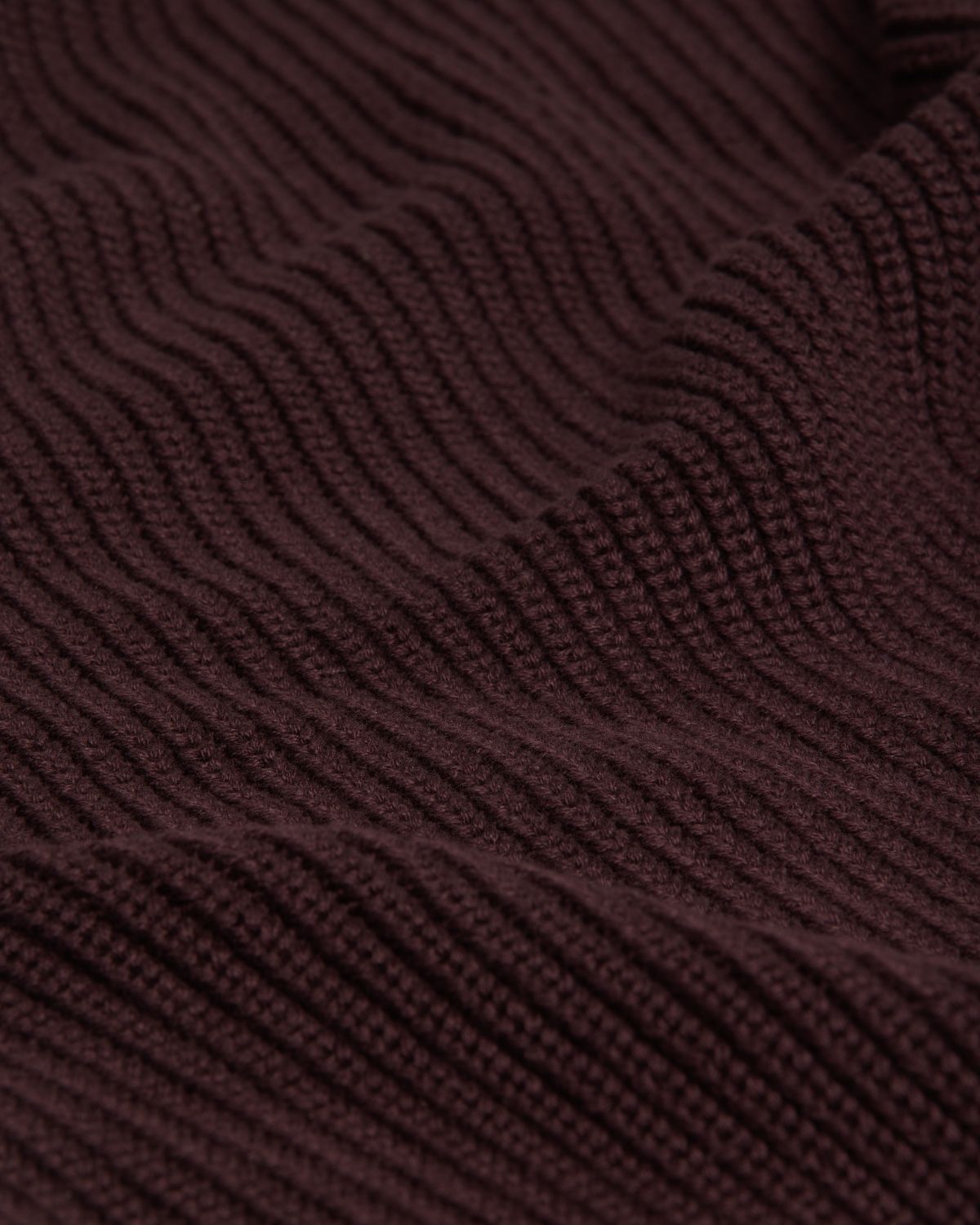 Off Shoulder Knit Sweater | Espresso