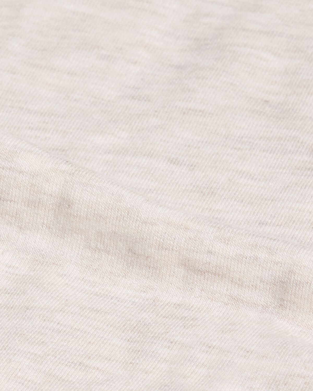V Neck Long Sleeve Top | Oat Marl