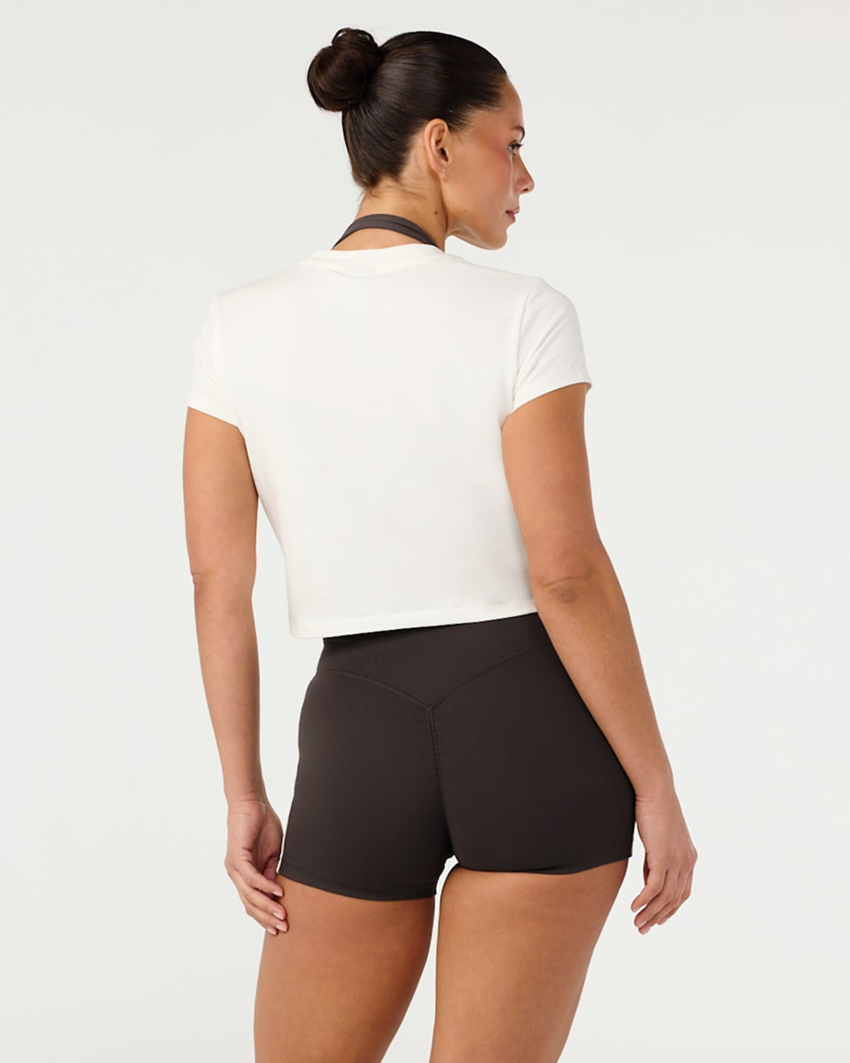 Reset Rituals Graphic Baby Tee | White