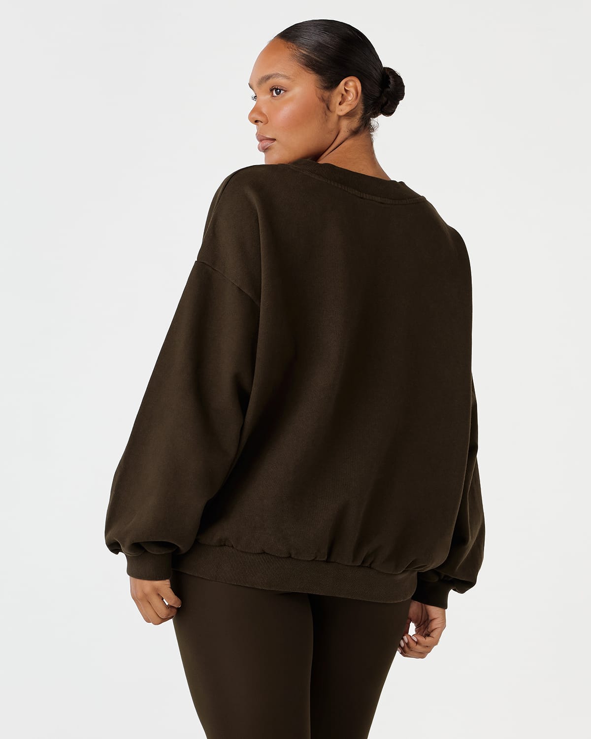 CSB V Neck Sweatshirt | Dark Chocolate