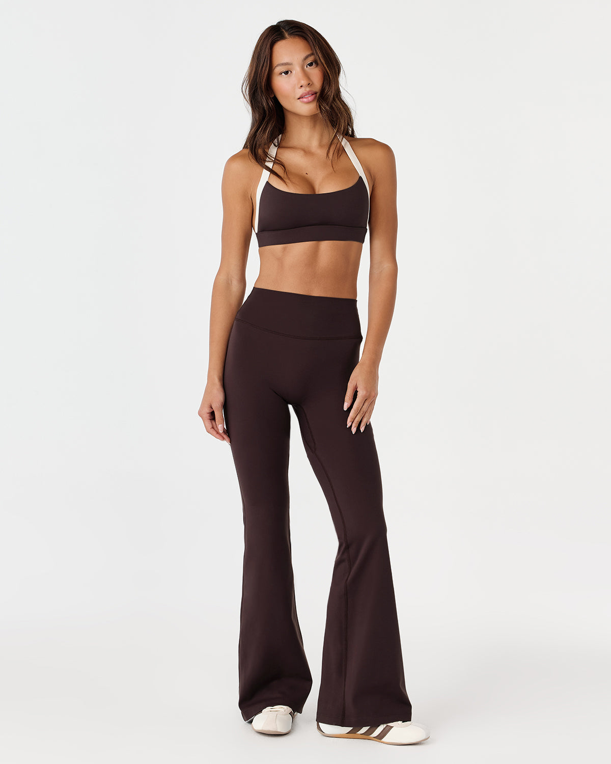 Form Invisible Scrunch Flare Leggings | Espresso