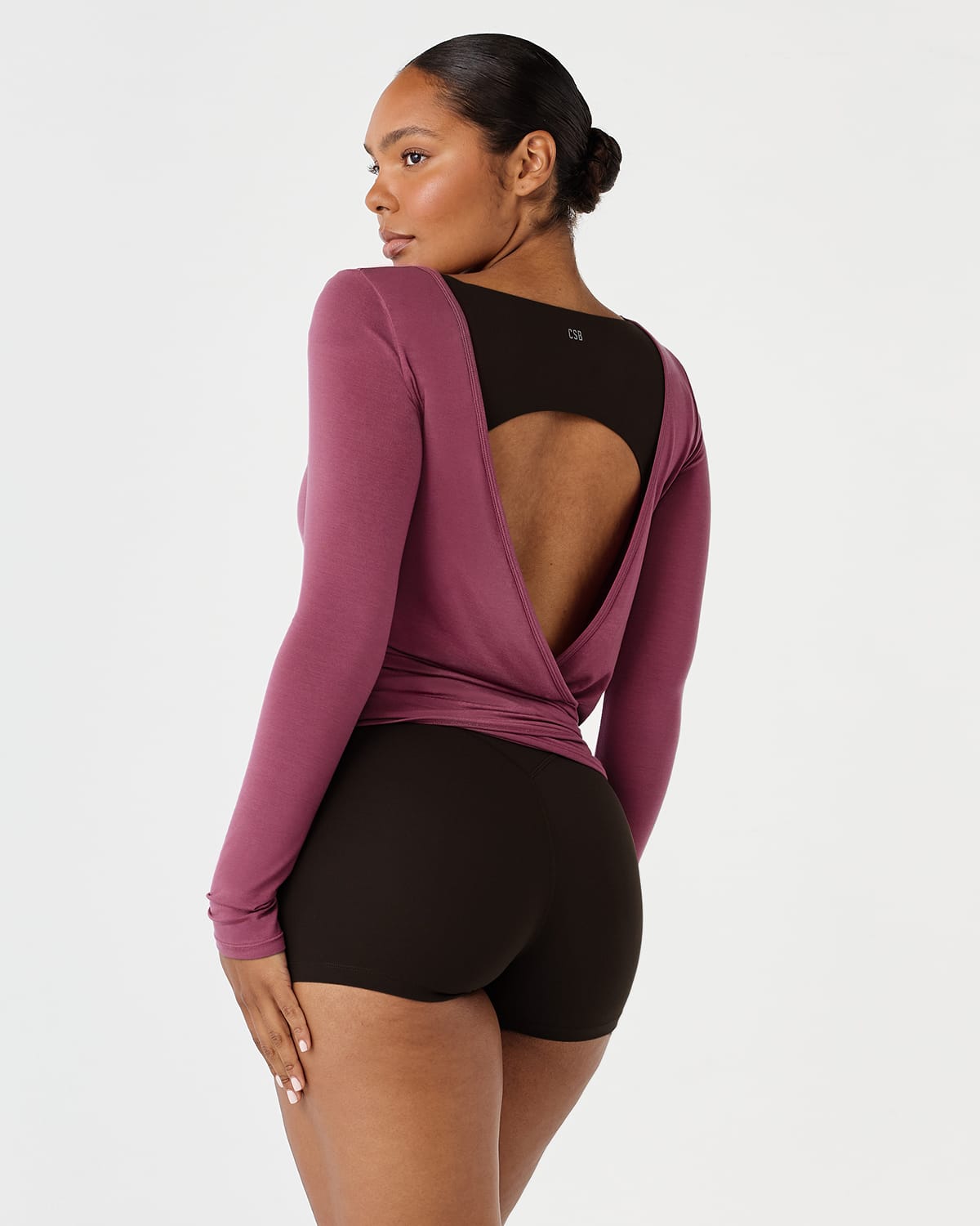 Sheer Jersey Longline Ballet Wrap | Sugar Plum