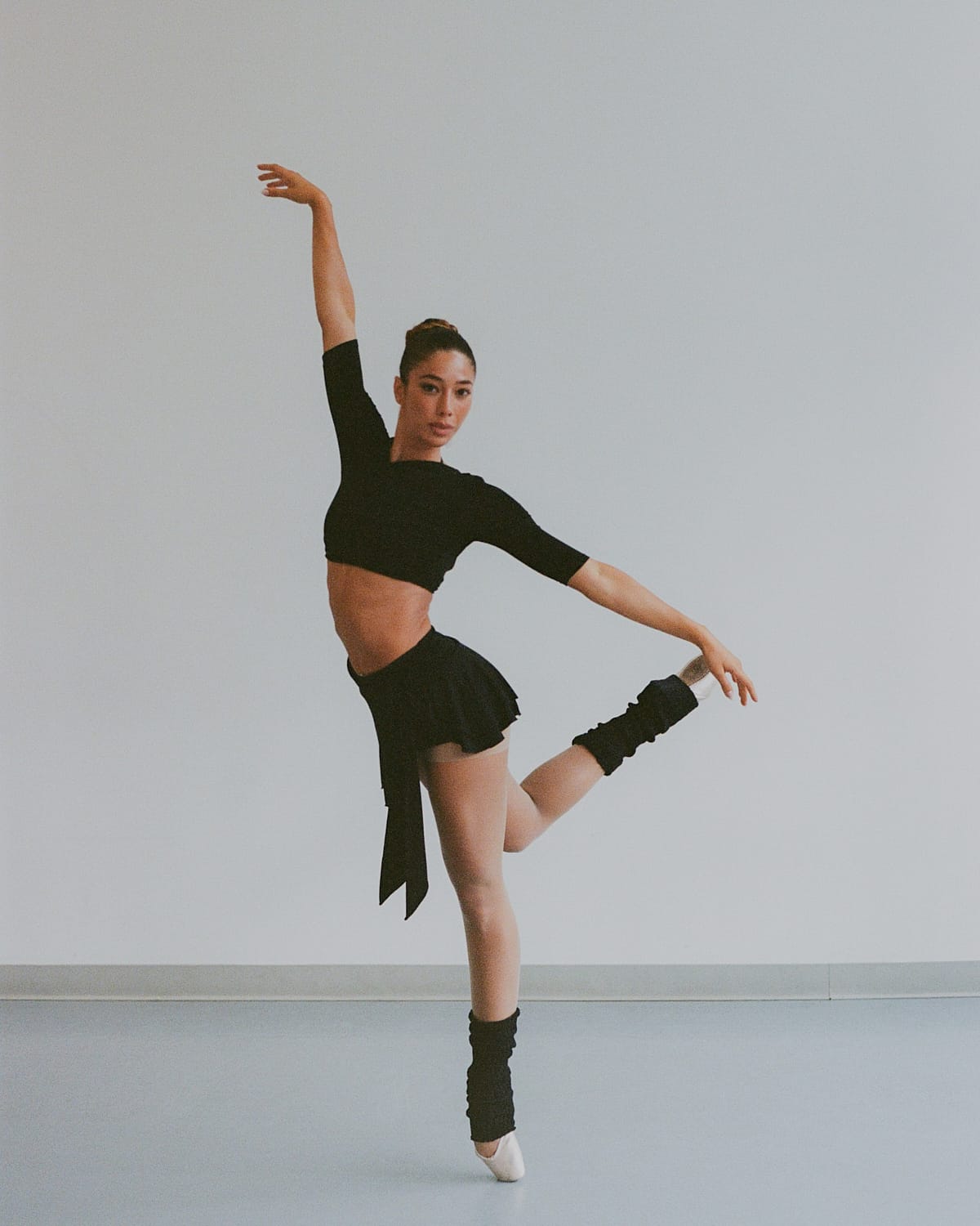 Ballet Wrap Skort | Black
