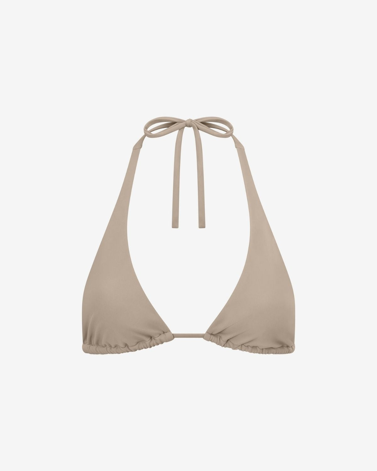 Swim Thick Triangle Bikini Top | Almond