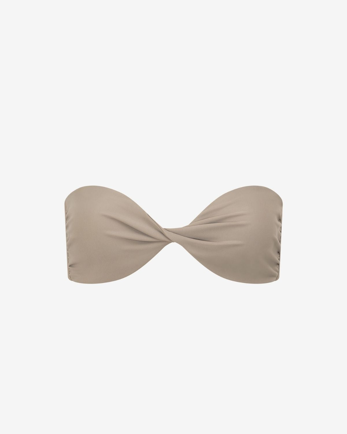Swim Twist Bandeau | Almond