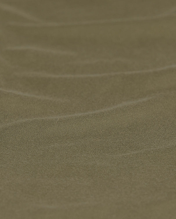 Serenity Contour Halter Crop | Vintage Khaki
