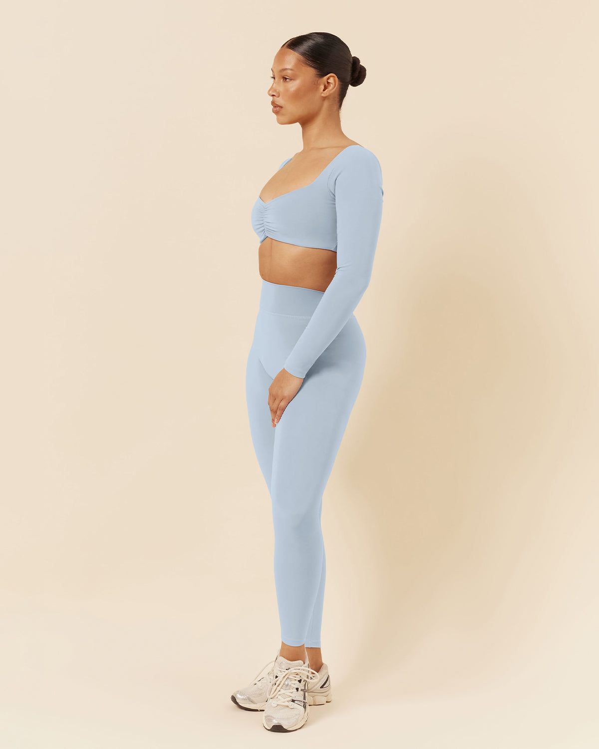 Form Margo Long Sleeve Top | Dusty Blue