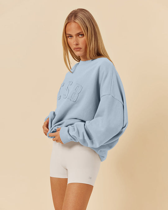 CSB Crewneck Sweatshirt | Dusty Blue