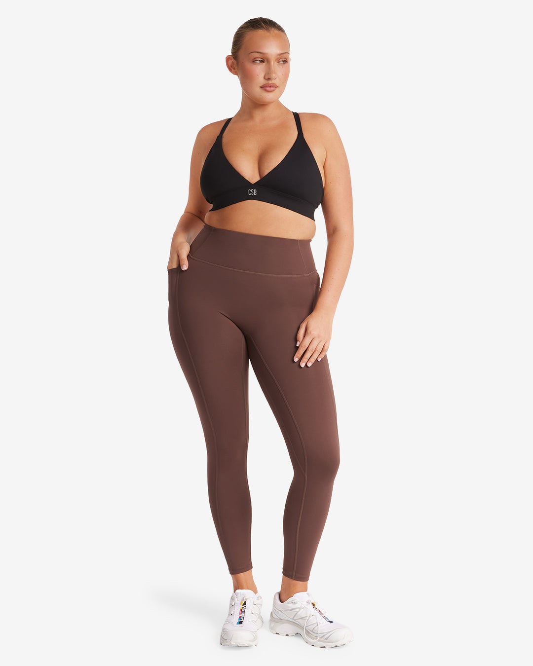 Activluxe Contour Pocket Leggings | Black – CSB