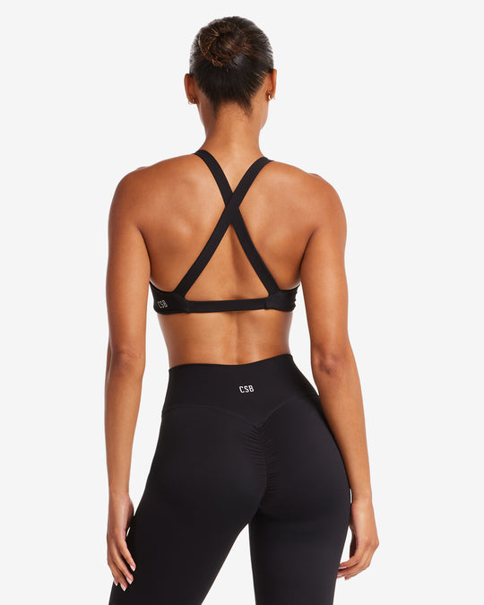 Fade Sierra Crop | Black