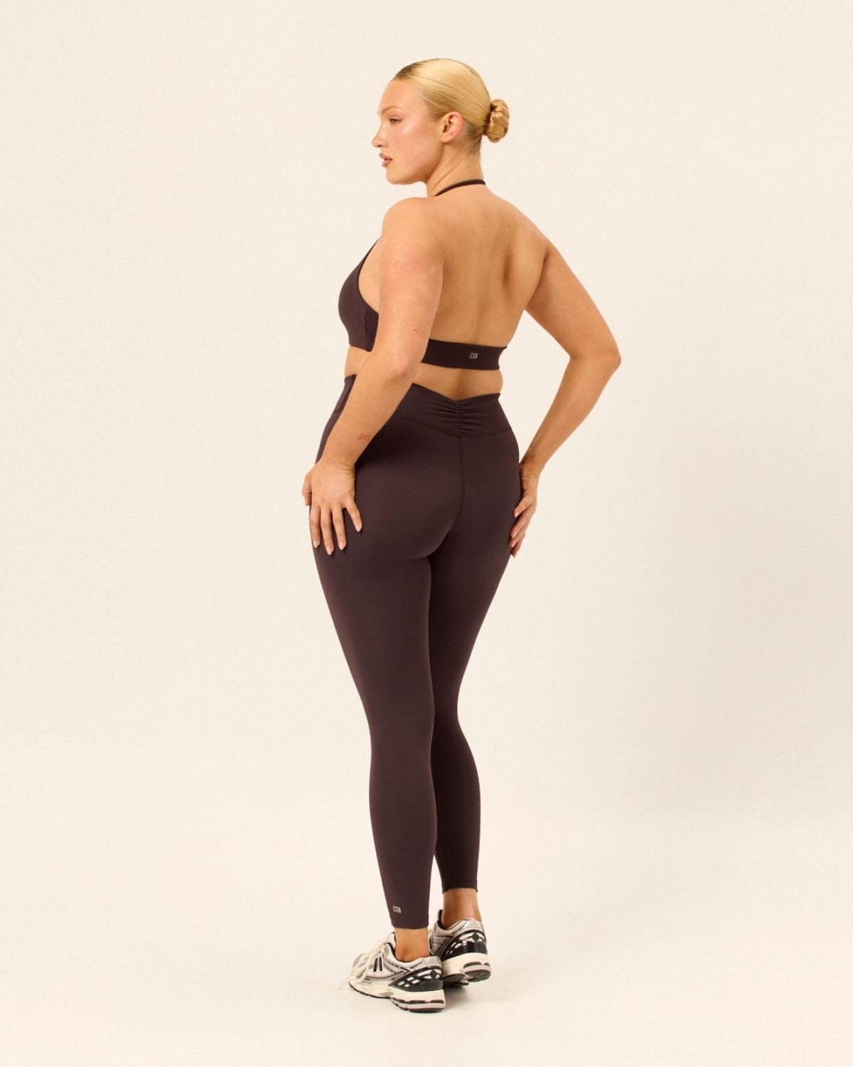 Form Gather Waist Leggings | Espresso