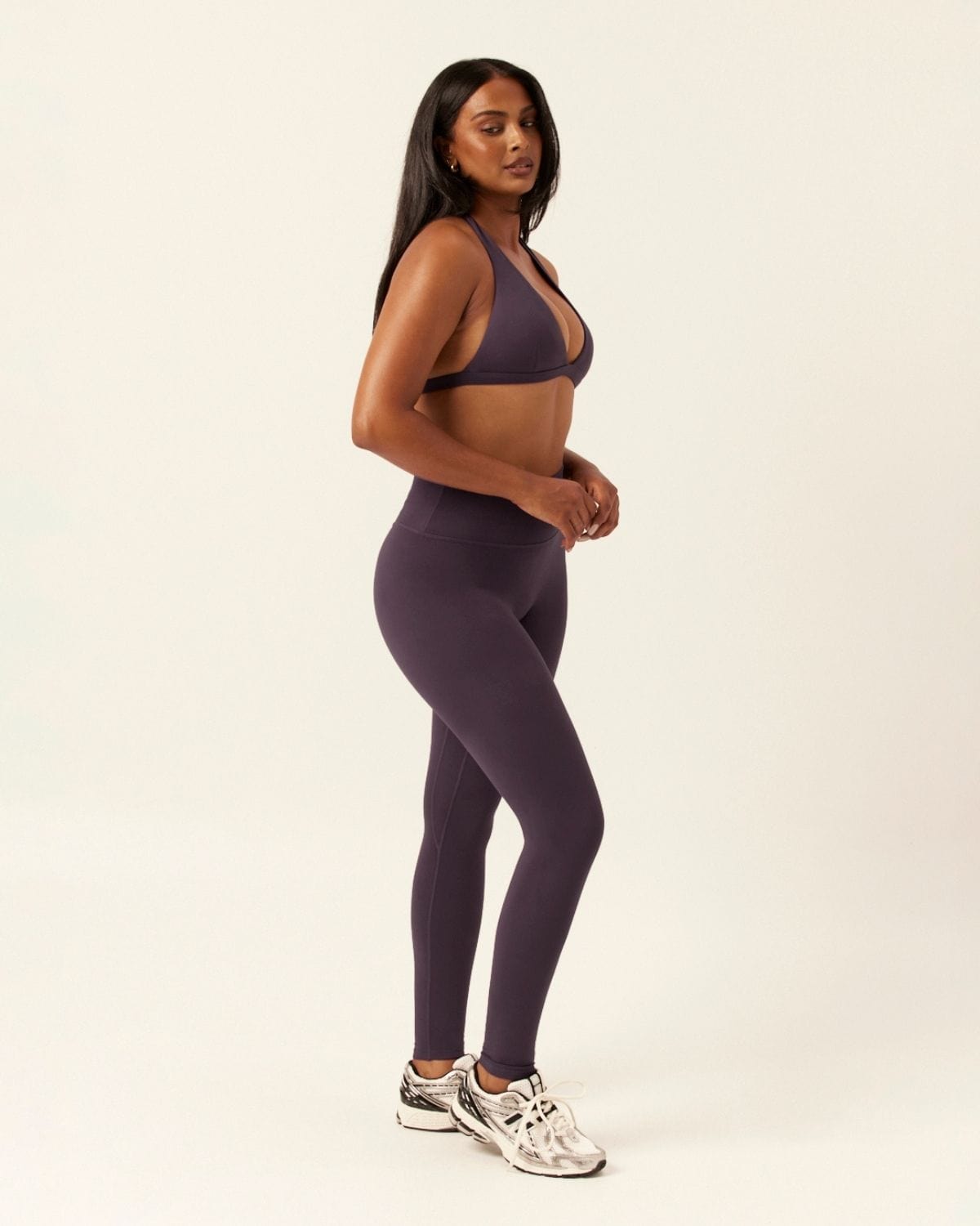 Serenity Invisible Scrunch Leggings | Plum