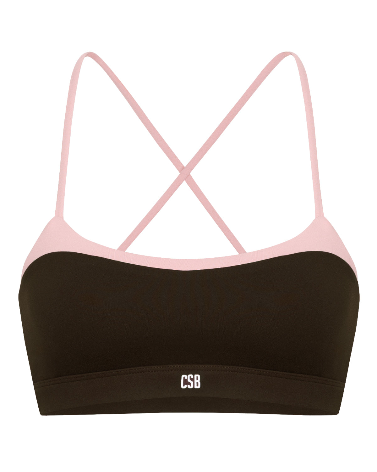 Form Gia Crop | Dark Chocolate Two Tone