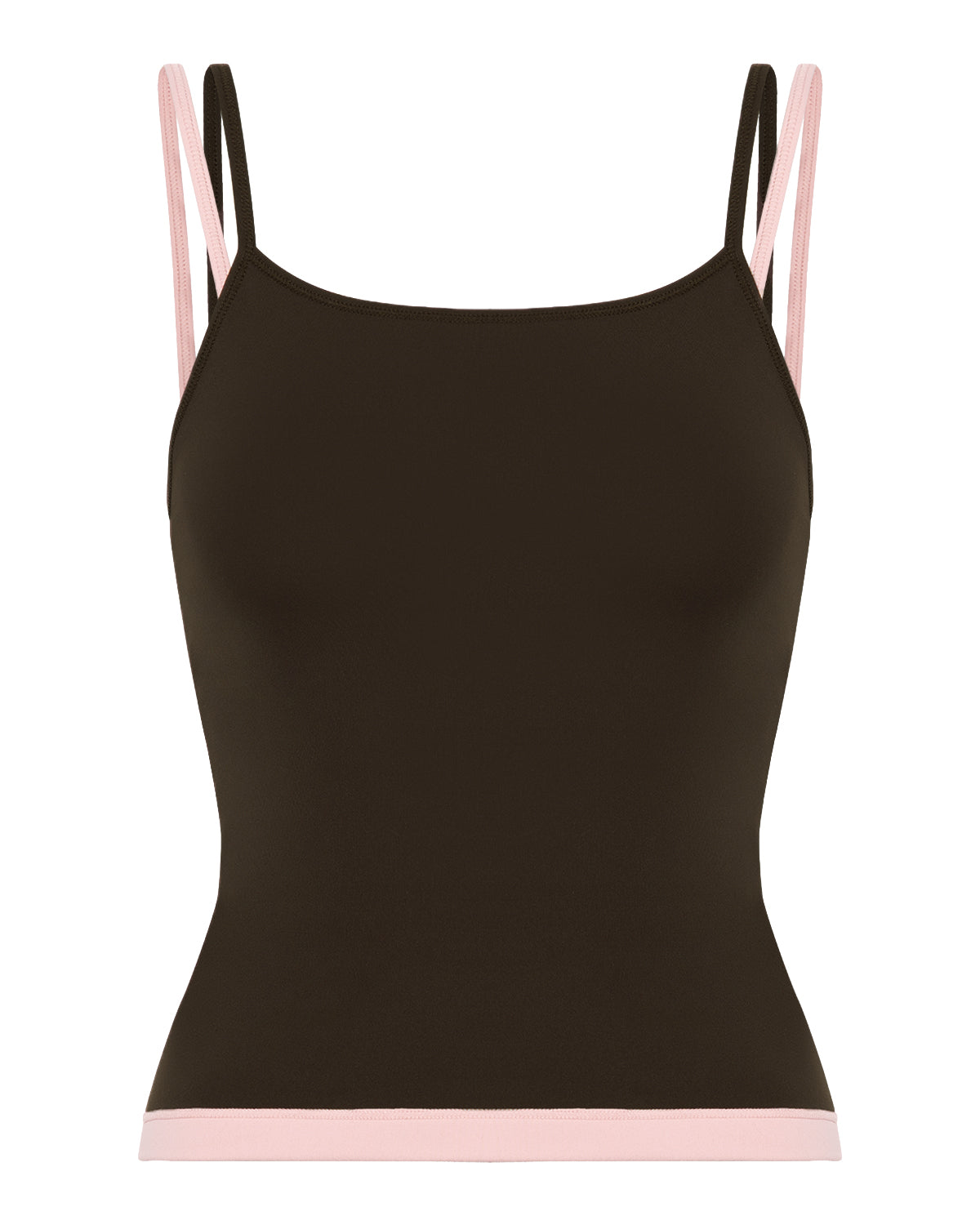 Form Reversible Layered Tank | Dark Chocolate Two Tone