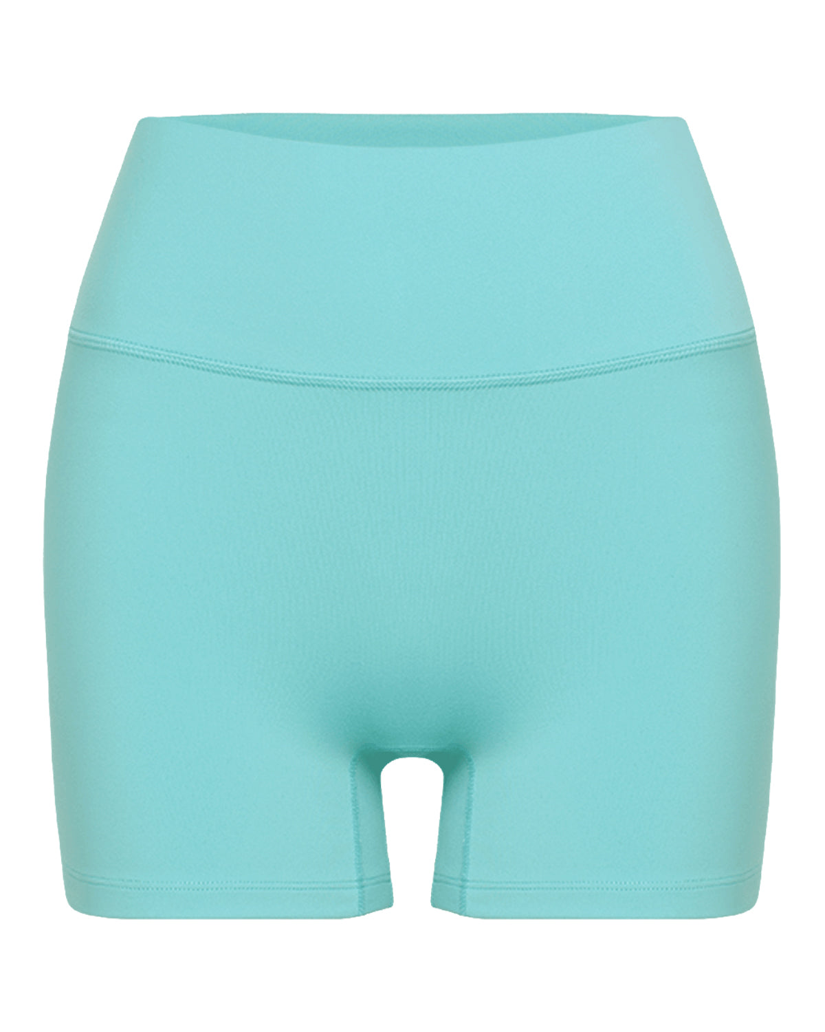 Serenity Soft Invisible Scrunch Shorts 4" | Lagoon