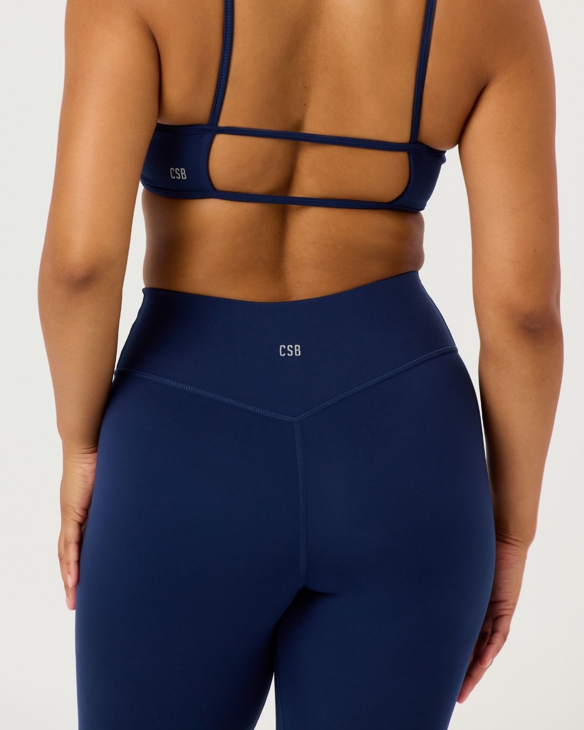 Serenity Crossover Leggings | Navy