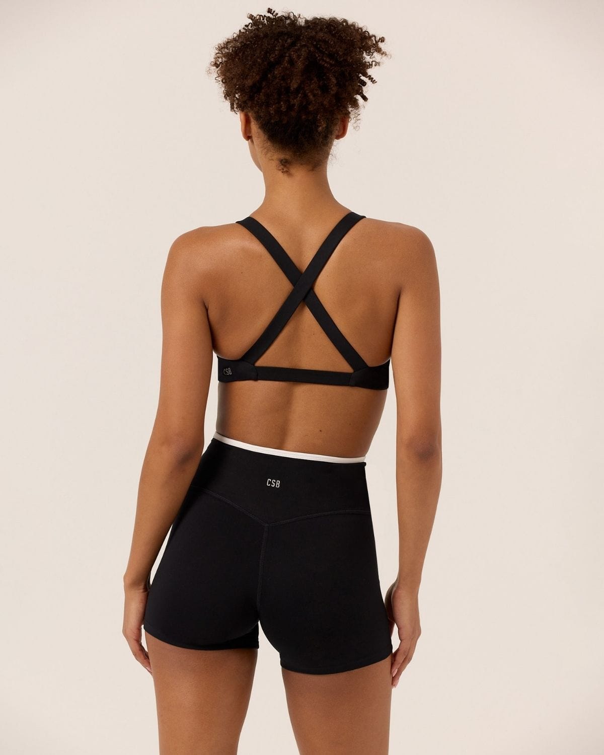 Serenity Dip Shorts 4" | Two Tone