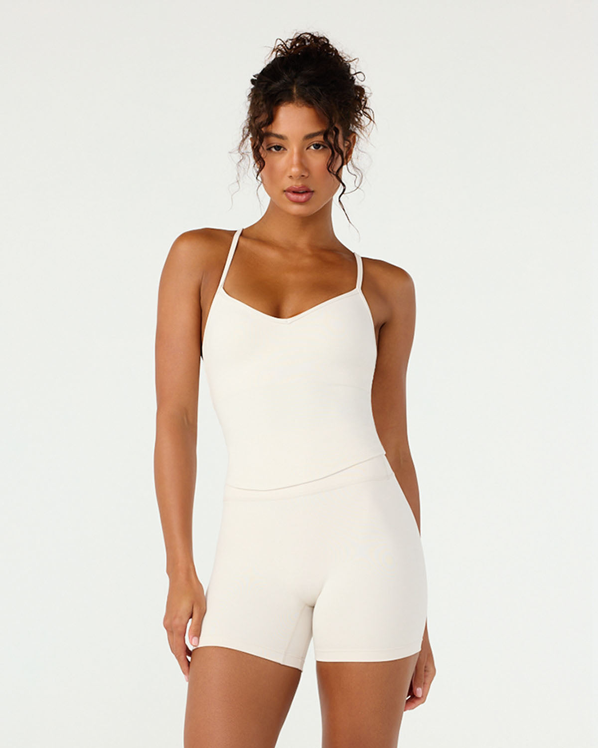 Serenity Halle Halter Tank | Vanilla