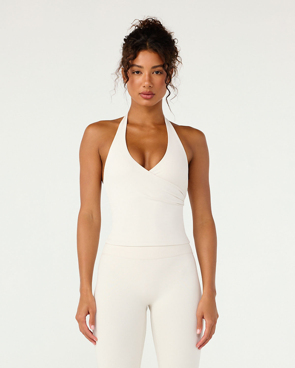 Serenity Halle Halter Tank | Vanilla