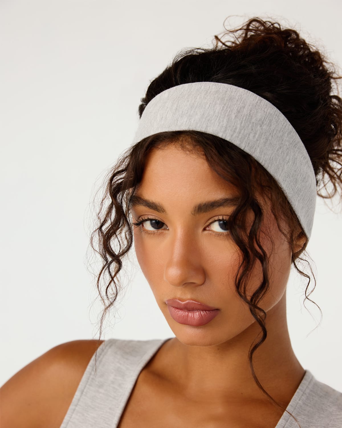 Jersey Headband | Grey Marle