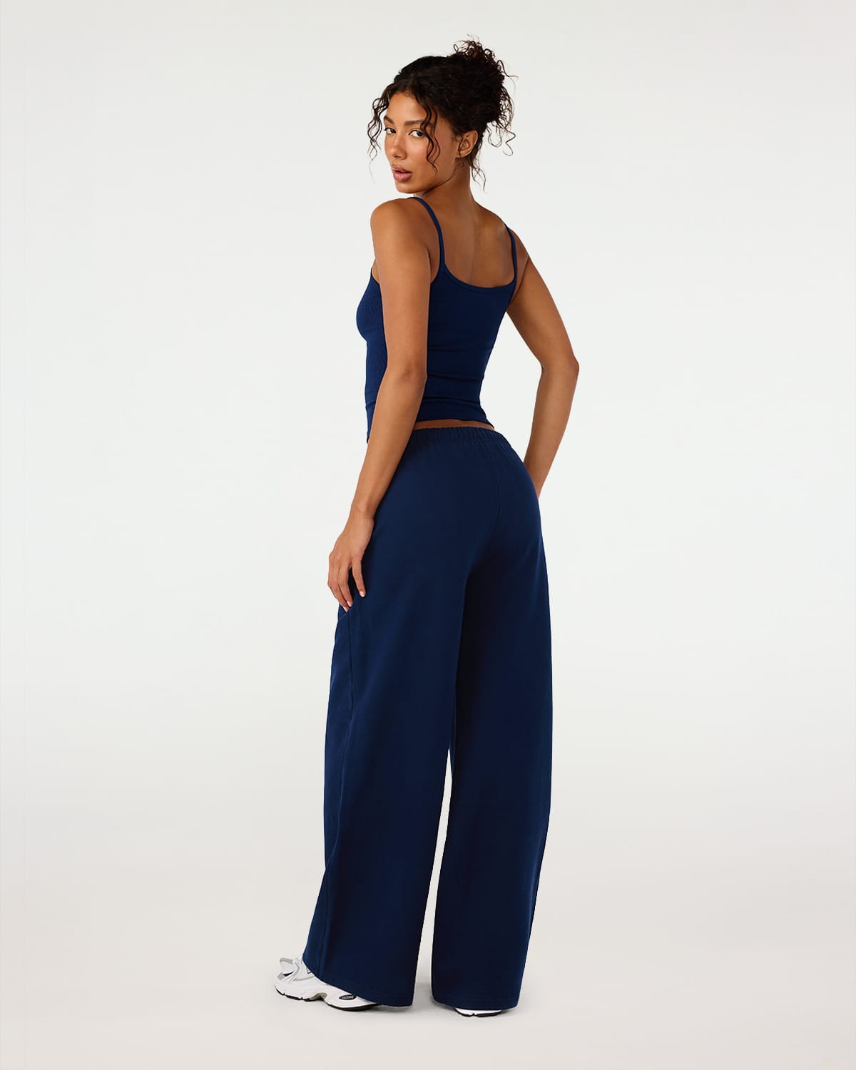 Straight Leg Sweatpants | Navy