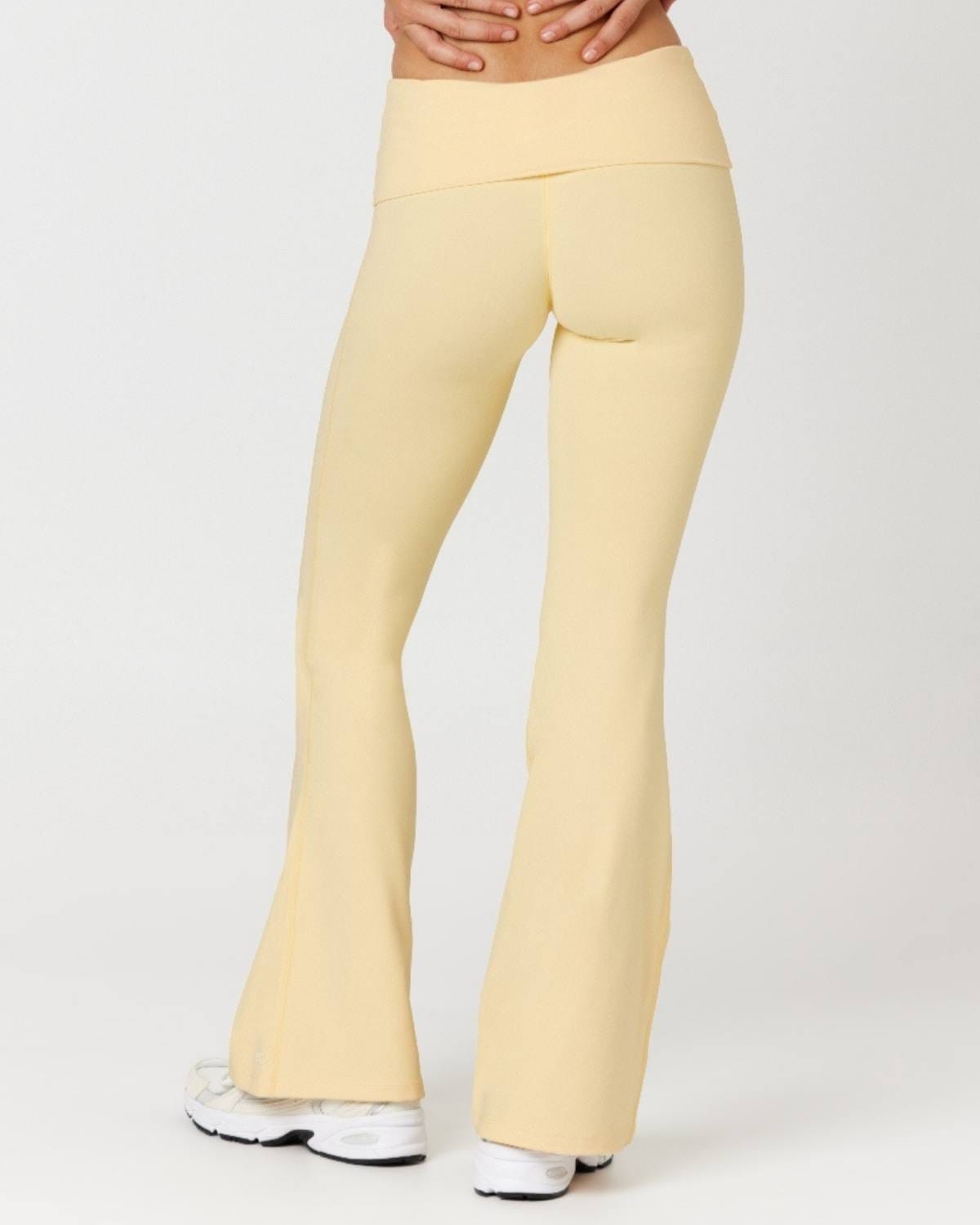Form Invisible Scrunch Flare Fold Over Leggings | Butter