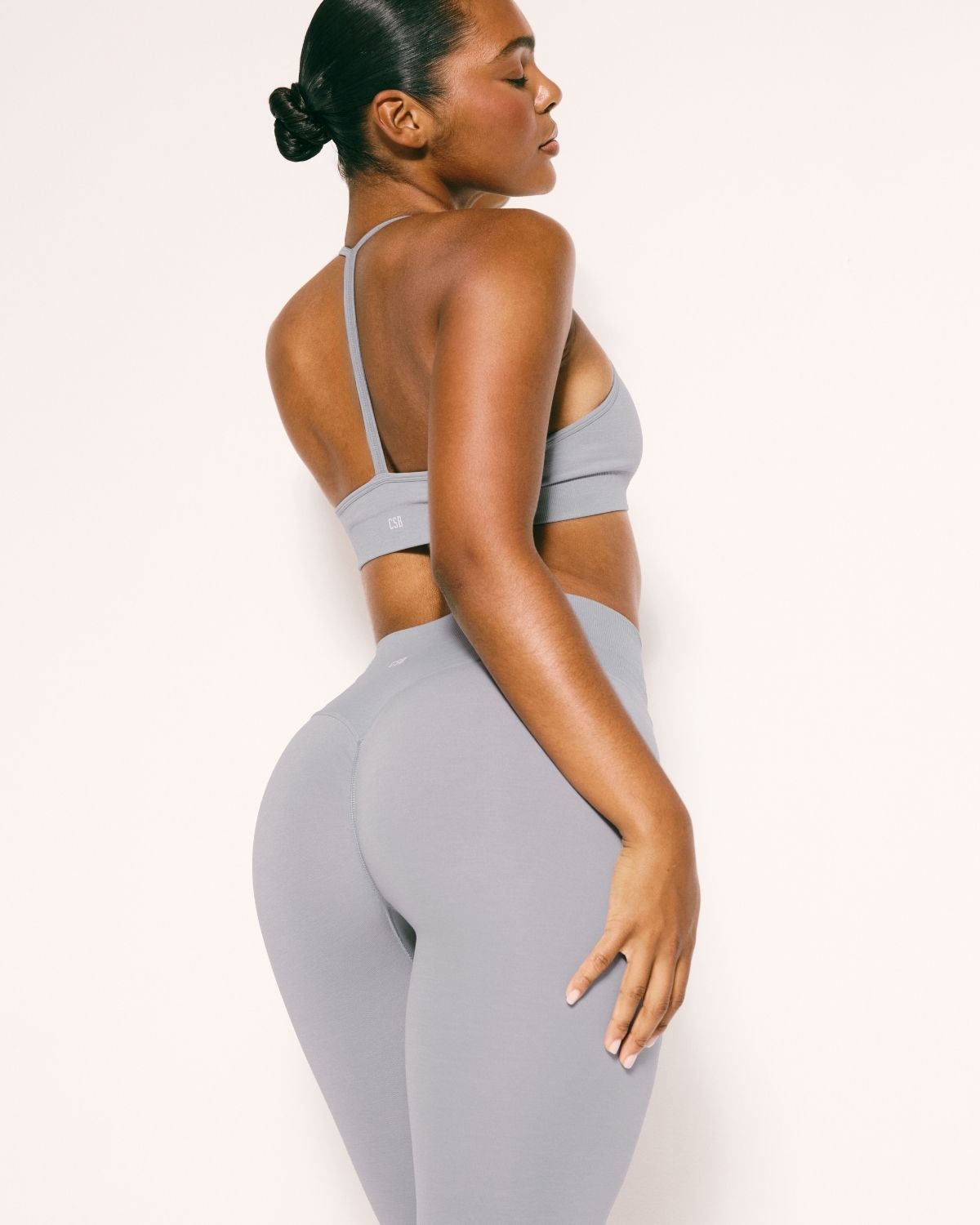 Seamless Invisible Scrunch Leggings | Storm