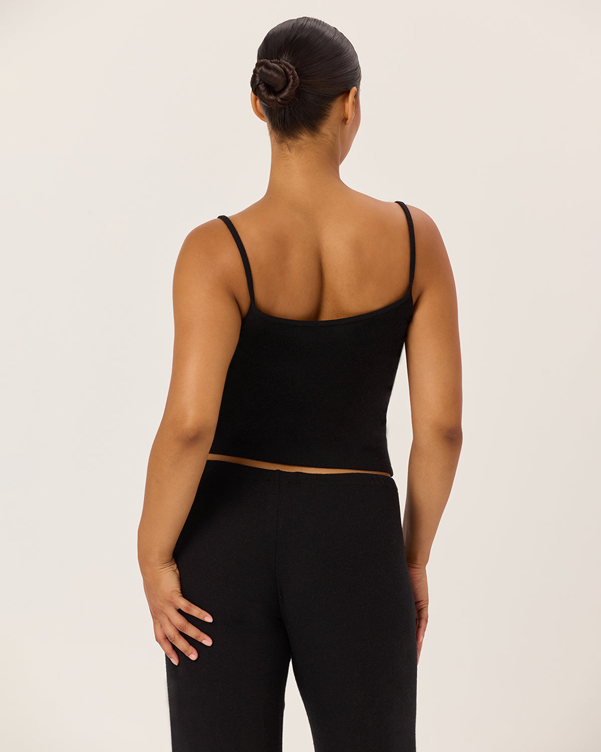 Thin Strap Tank | Black