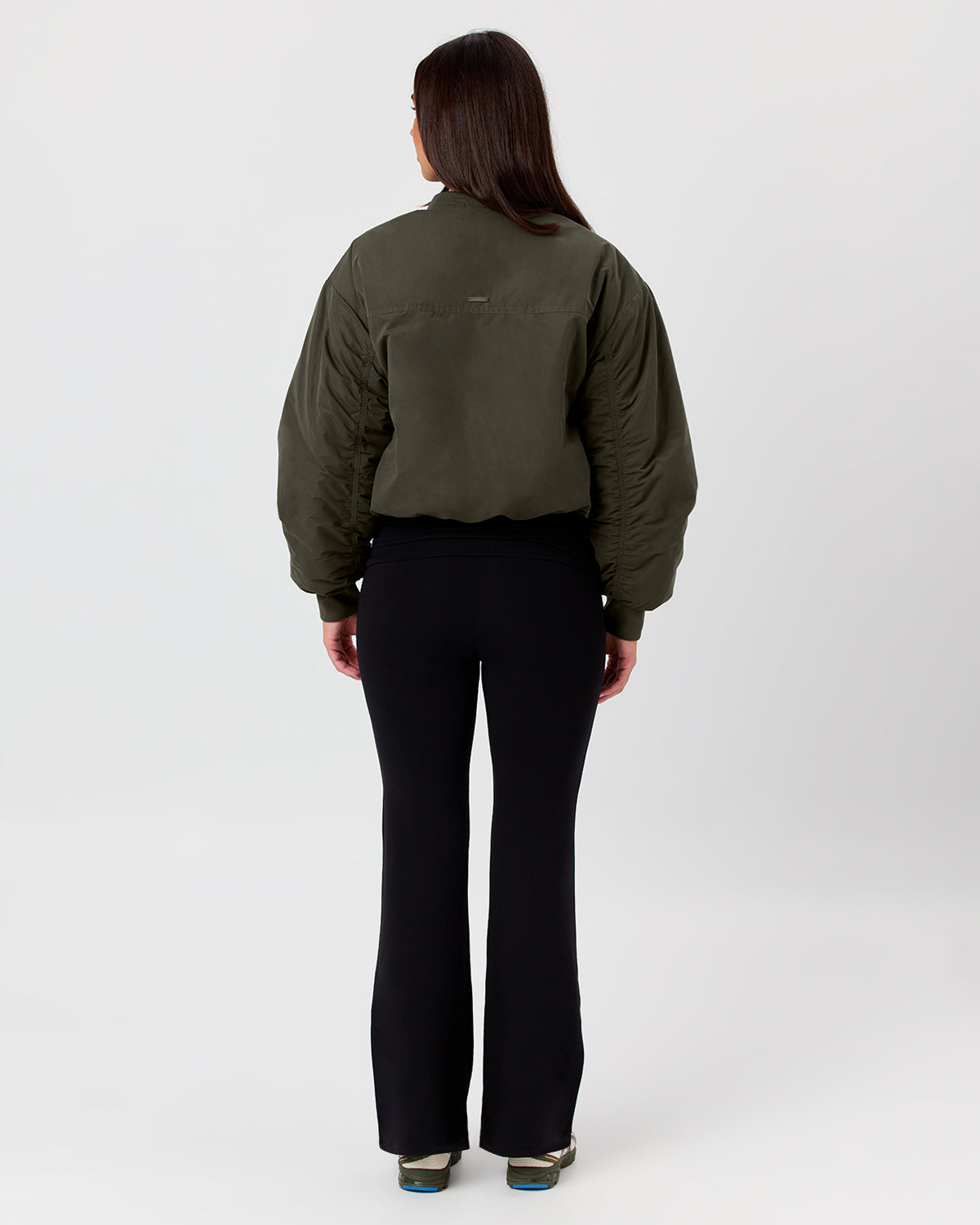 Jersey Flare Pant | Black