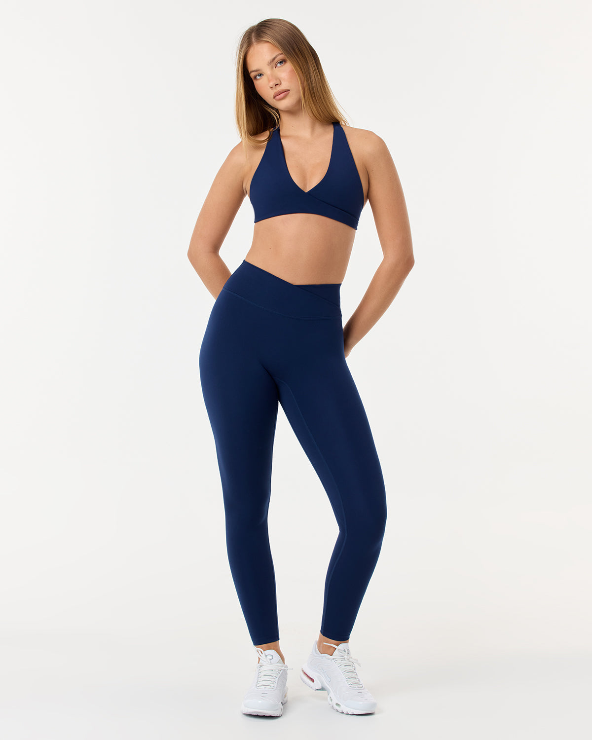 Serenity Sierra Crop | Navy